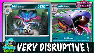 MALAMAR amp ARBOK ex  Leave Your Opponent With ZERO Cards In Their Hand  SHROUDED FABLE [upl. by Veron]