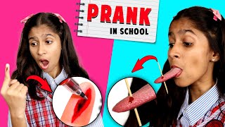 CRAZY PRANKS ON SCHOOL FRIENDS AND TEACHER  Revenge Prank Wars [upl. by Marketa]