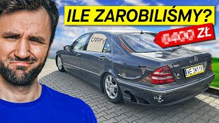 Kupiliśmy NAJTAŃSZEGO MERCEDESA S500 LONG by na nim zarobić w 48h [upl. by Gnak]