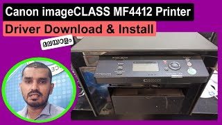 Canon imageCLASS MF4412 Printer Driver Download amp Install In Windows 10 II മലയാളം [upl. by Damal363]