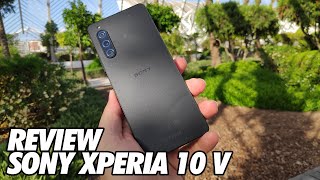 Review Sony Xperia 10 V  Un Telefono Complicado de Recomendar [upl. by Florrie]