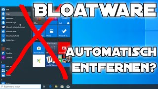 Windows 10 Bloatware Apps mit Skripten automatisch entfernen [upl. by Bayly]