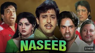 naseeb part 2  naseeb full blockbuster movie  Govinda naseeb full movie [upl. by Recha]