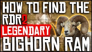 Red Dead Redemption 2 Legendary Big Horn Ram Location [upl. by Weisberg]