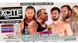 Kaide Lothbrok with Foxy Foxxy amp Dante Drago Vs Dan Barry amp Brian Myers [upl. by Felise]