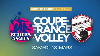 Béziers Angels  Chamalières VB  14 FINALE COUPE DE FRANCE [upl. by Epp179]