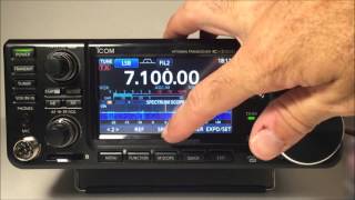 Icom IC7300 HF50mhz transceiver complete review demo [upl. by Aneri115]