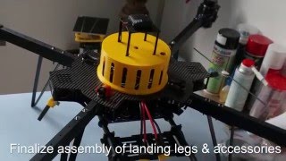 AirbotPower board to build an Octocopter [upl. by Ennad]