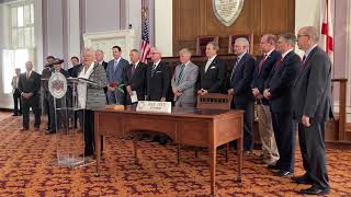 Kay Ivey Burps During News Conference [upl. by Eahsan]