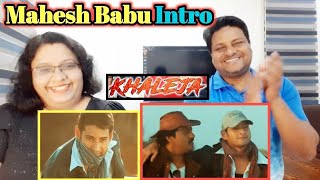 Khaleja Intro Scene Reaction  Mahesh Babu Sunil  Khaleja Comedy Scenes  Khaleja scenes reaction [upl. by Ibby]