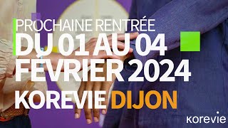 Korevie kinésiologie  Rentrée Dijon février 2024 [upl. by Odele905]