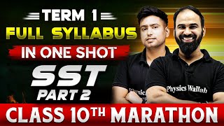 Complete CBSE SST  10th  Part2   Term  1 in One Shot  Marathon Series [upl. by Ennailuj]