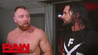 Dean Ambrose wonders why Seth Rollins didn’t have his back Raw Feb 18 2019 [upl. by Gomez157]