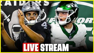 Raiders vs Jets LIVE w WiFIWillie amp DialUp Audrey [upl. by Martella]