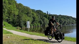 VOYAGE À VÉLO  La Vélo Francette  La Loire  Canal dIlleetRance  MontSaintMichel [upl. by Lourdes]