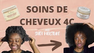 SOINS DE CHEVEUX 4C AVEC SHEA MOISTURE  StylistiKat [upl. by Esertak]