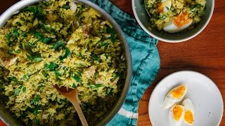 How to Make Kedgeree  In the Kitchen with Amelia amp Teddy [upl. by Ardnoyek]