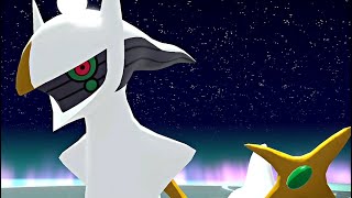 Pokémon Legends Arceus  Final Boss Arceus Battle HQ [upl. by Irot]