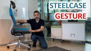 Steelcase Gesture Adjustments  Independent Review By An Ergonomics Expert [upl. by Arateehc]