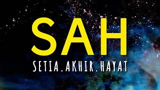 Sarah Suhairi amp Alfie Zumi  SAH Official Lyrics Video [upl. by Llehcnom]