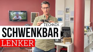 Drehbarer Fahrrad Lenker  Vorbau STEM TWIST für Wohnmobil  Büro bySchulz  schwenkbar [upl. by Arney]