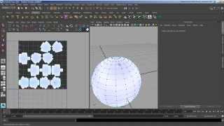 UV Projection Mapping in Maya [upl. by Neelav]