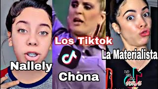 Los TIKTOK La MaterialistaImitando a CHONAquot NALY SANTOS [upl. by Cerellia]