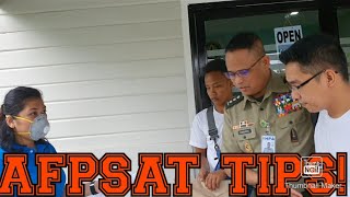 AFPSAT Tips for Army Applicants [upl. by Aiciled]