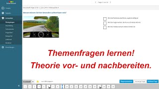 Fahrschulcard  Lektionen lernen  Theorieunterricht vorbereiten bzw nachbereiten  FührerscheinApp [upl. by Ereveneug]