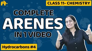 Hydrocarbons Chemistry Class 11 Arenes  CBSE NEET JEE [upl. by Masterson]