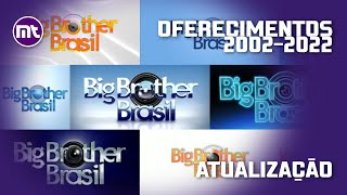 TODOS OS OFERECIMENTOS DO BIG BROTHER BRASIL 20022022 [upl. by Fonda373]