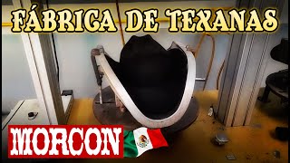 Así se hacen las Texanas en San Francisco del Rincón Guanajuato México sombreros Vaquero Fabrica [upl. by Irpak]