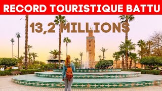 132M de Visiteurs  Le Maroc Frappe Fort en Tourisme [upl. by Marlette]