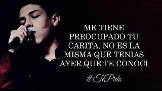 LETRA ¨TE PIDO¨  Cornelio Vega Jr Lyric Video [upl. by Patrizia]