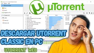 📥Como descargar uTorrent para PC  ✅uTorrent Classic 2024 💻 [upl. by Irot958]