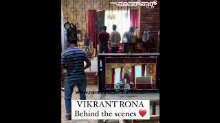 nammasuperstars kicchasudeep VikrantRona Behind The Scenes ❤️ [upl. by Mclyman]