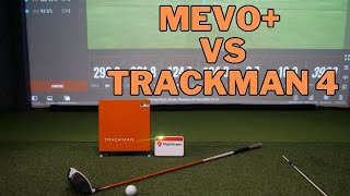 Trackman 4 Vs Flightscope Mevo  COMPARISON [upl. by Tada]