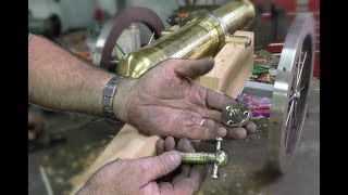 Building an historic brass cannon Ep 7  fabricating the barrel elevation adjustment [upl. by Neeven]