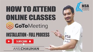 How to Use Gotomeeting App For Online Classes Meeting Teaching  Installation Full  Process [upl. by Aliuqahs]