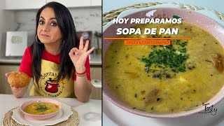 SOPITA DE PAN Sencilla y reconfortante [upl. by Kakalina]