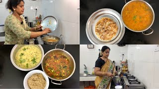 Monday  Cooking Vlog  Gala Gala Rasam  Pudalangai Kootu  Uttappam  Tiffin Sambar  Thuvaiyal [upl. by Lenrad]