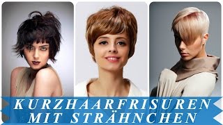 Kurzhaarfrisuren mit strähnchen [upl. by Lucania998]