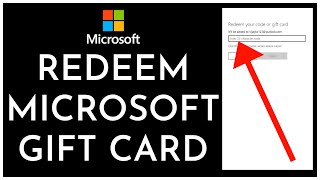 How To Redeem Microsoft Gift Card 2022  Use Microsoft Gift Card [upl. by Oiraved]