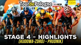 Tour de Pologne 2024  Stage 4  Highlights [upl. by Adamsun]