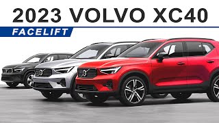 New Volvo XC40 2023 Facelift  FIRST LOOK at Exterior amp Interior with 2022 XC 40 Redesign [upl. by Ayam]