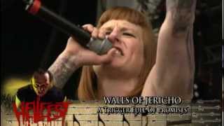 Walls Of Jericho  A Trigger Full Of Promises at Hellfest 2010 [upl. by Notnilc822]