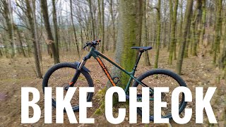 Rock Machine Blizz TRL 4029  BIKE CHECK [upl. by Carlo]