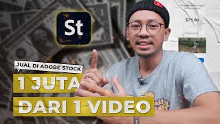 Cara Menghasilkan Uang Di Internet Melalui Adobe Stock  Cara Daftar Adobe Stock Contributor [upl. by Zerk830]