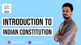 Introduction to Indian constitution Malayalam  Indian polity and constitution Part 1  Leeway [upl. by Atsirhcal]