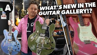 Whats New in the Andertons Guitar Gallery [upl. by Netsoj]